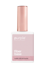 Purple Professional Fiber Base "Nude Pink Shimmer" 15ml