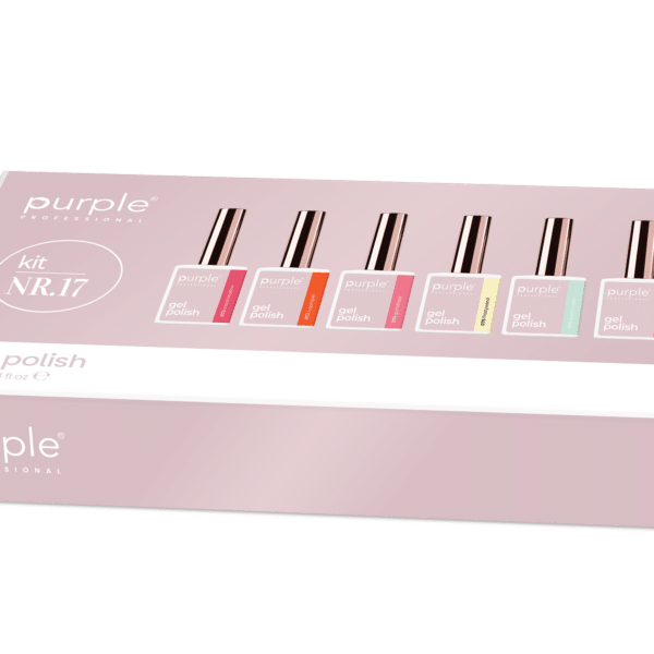 Purple Professional Kit Gel Polish 17 (P.KIT17)