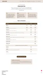 Salonwebsite