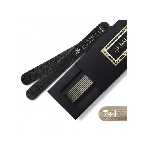 Laloo Wooden File Straight Kit 100/180 7+1 Gratis