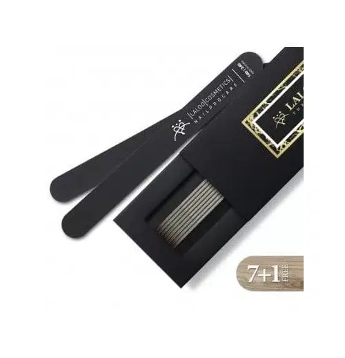 Laloo Wooden File Straight Kit 180/240 7+1 Gratis