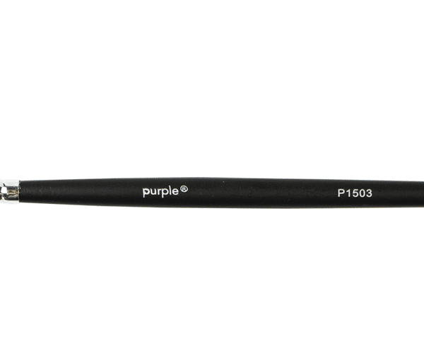 Purple Professional Folk Nail Art & Zhostovo Brush (wooden handle)