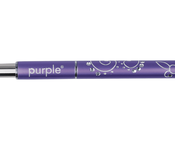 Purple Professional Kolinksy Acrylic Brush #4 Oval (metalen handle) (P574)