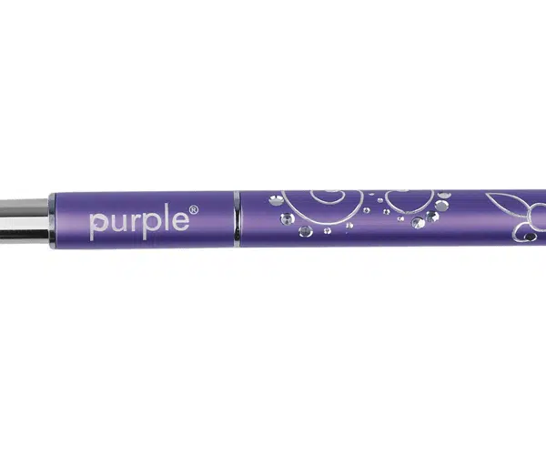 Purple Professional Kolinksy Acrylic Brush #4 Oval (metalen handle) (P574)
