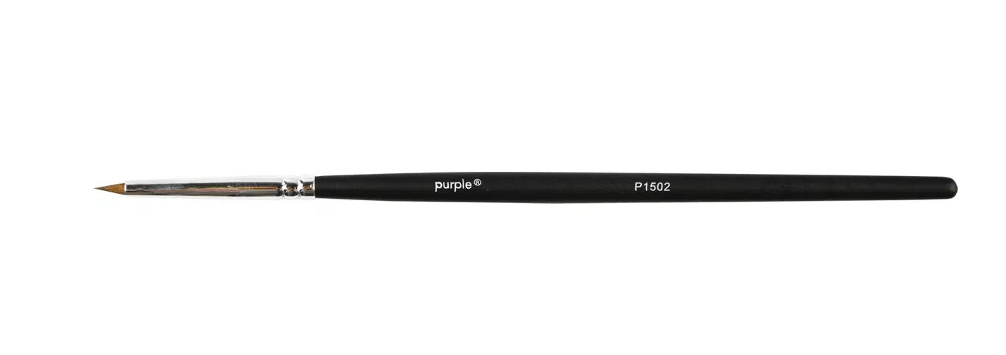 Purple Professional Nail Art Brush Kolinsky (wooden handle) Purple Professional Nail Art Brush Kolinsky (wooden handle)