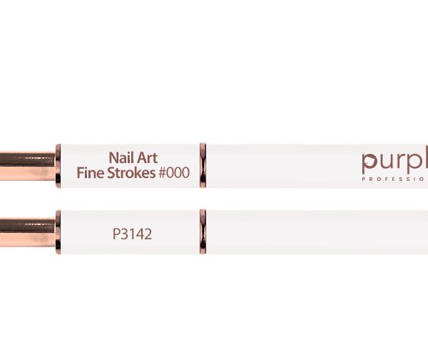 Purple Professional Nail Art Penseel Fineliner #000 (Nylon) (P3142)