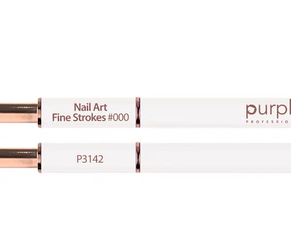 Purple Professional Nail Art Penseel Fineliner #000 (Nylon) (P3142)