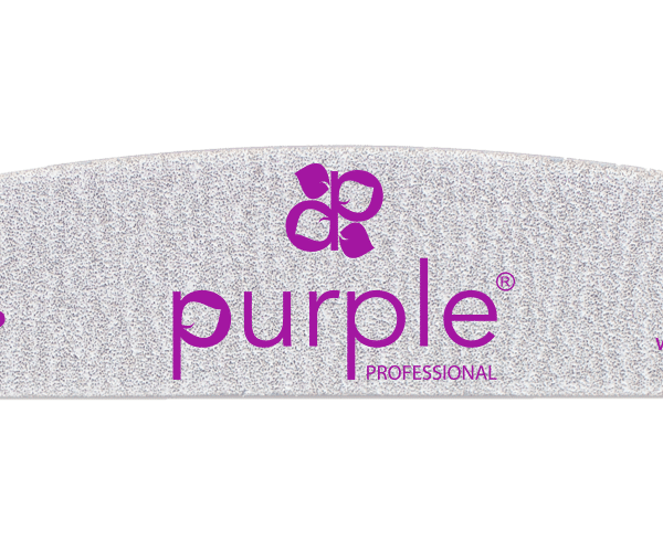 Purple Professional Nail File Moon 100/180 Japanese Paper (P3005)