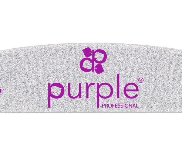Purple Professional Nail File Moon 150/180 Japanese Paper (P3006)
