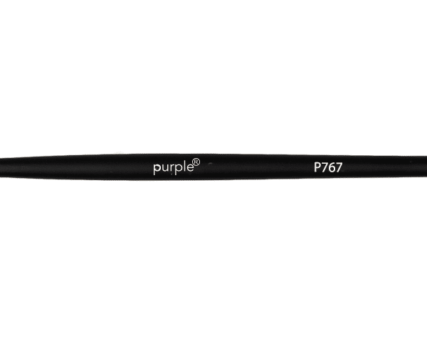 Purple Professional Nailart Detail Design Brush Oval #11 (wooden handle)