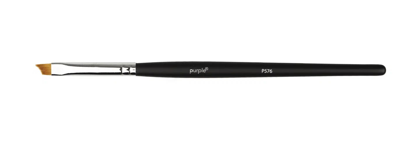 Purple Professional Nylon One Stroke Penseel #6 (wooden handle)/P576 Purple Professional Nylon One Stroke Penseel #6 (wooden handle)/P576