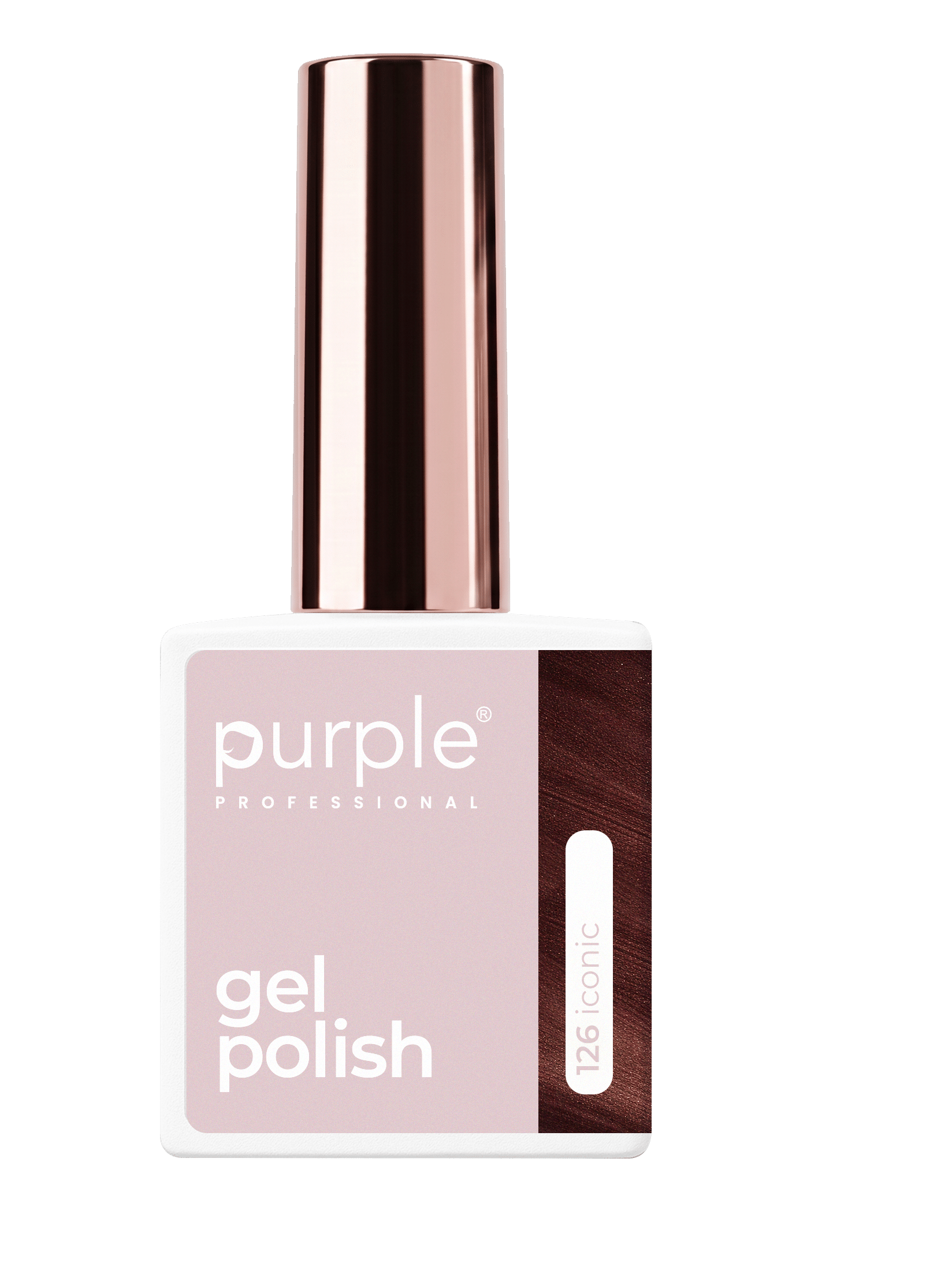 P126-1-1 Purple Professional Gel Polish 126 Iconic 10ml (P.126) - Afbeelding 1