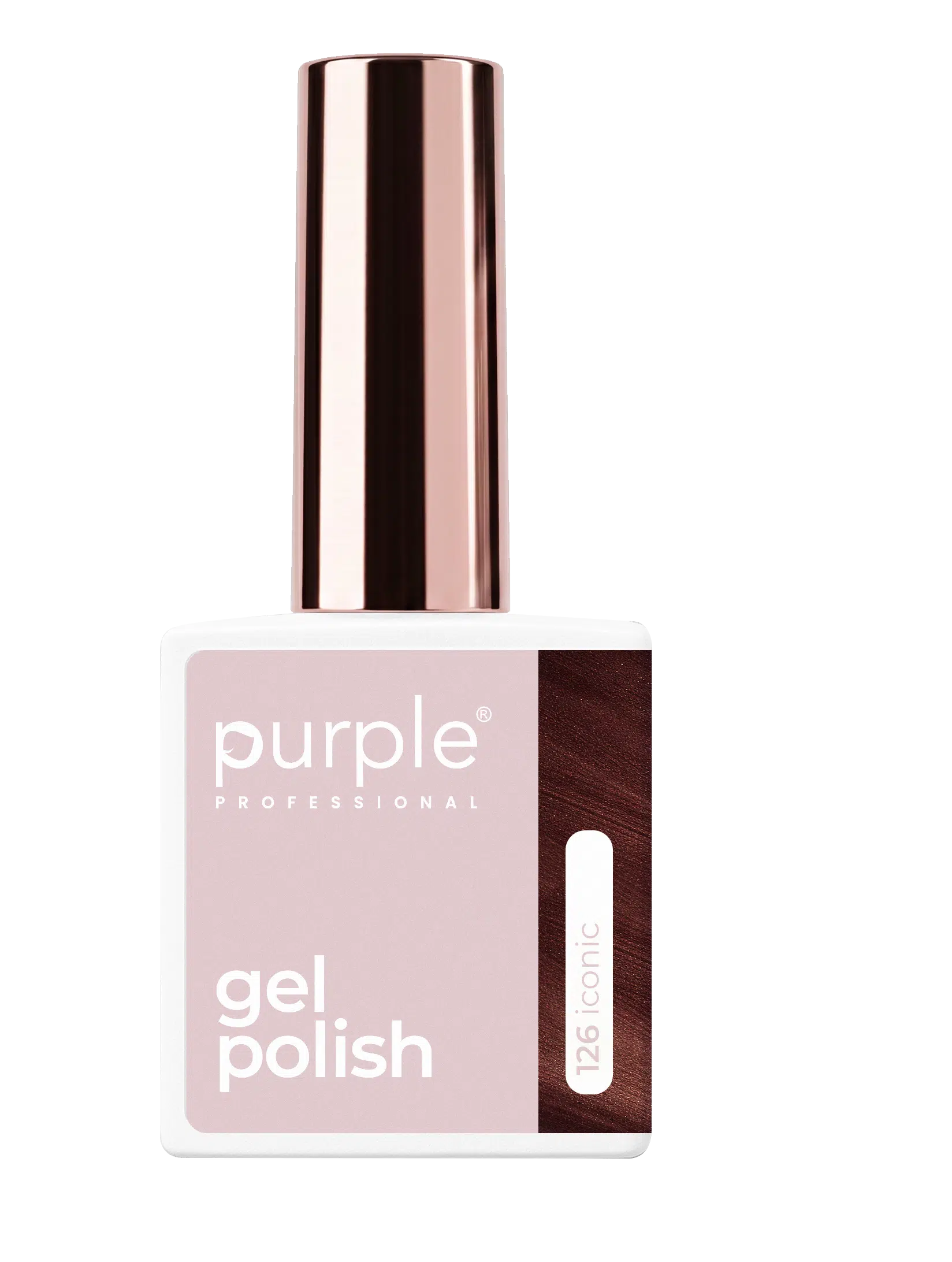P126-1-1 Purple Professional Gel Polish 126 Iconic 10ml (P.126) - Afbeelding 1