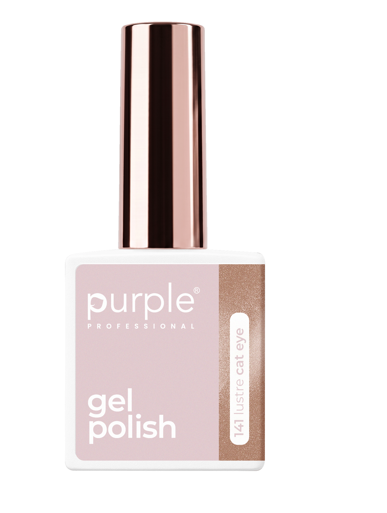P141-1 Purple Professional Gel Polish 141 Lustre Cat Eye 10ml (P.141) - Afbeelding 1