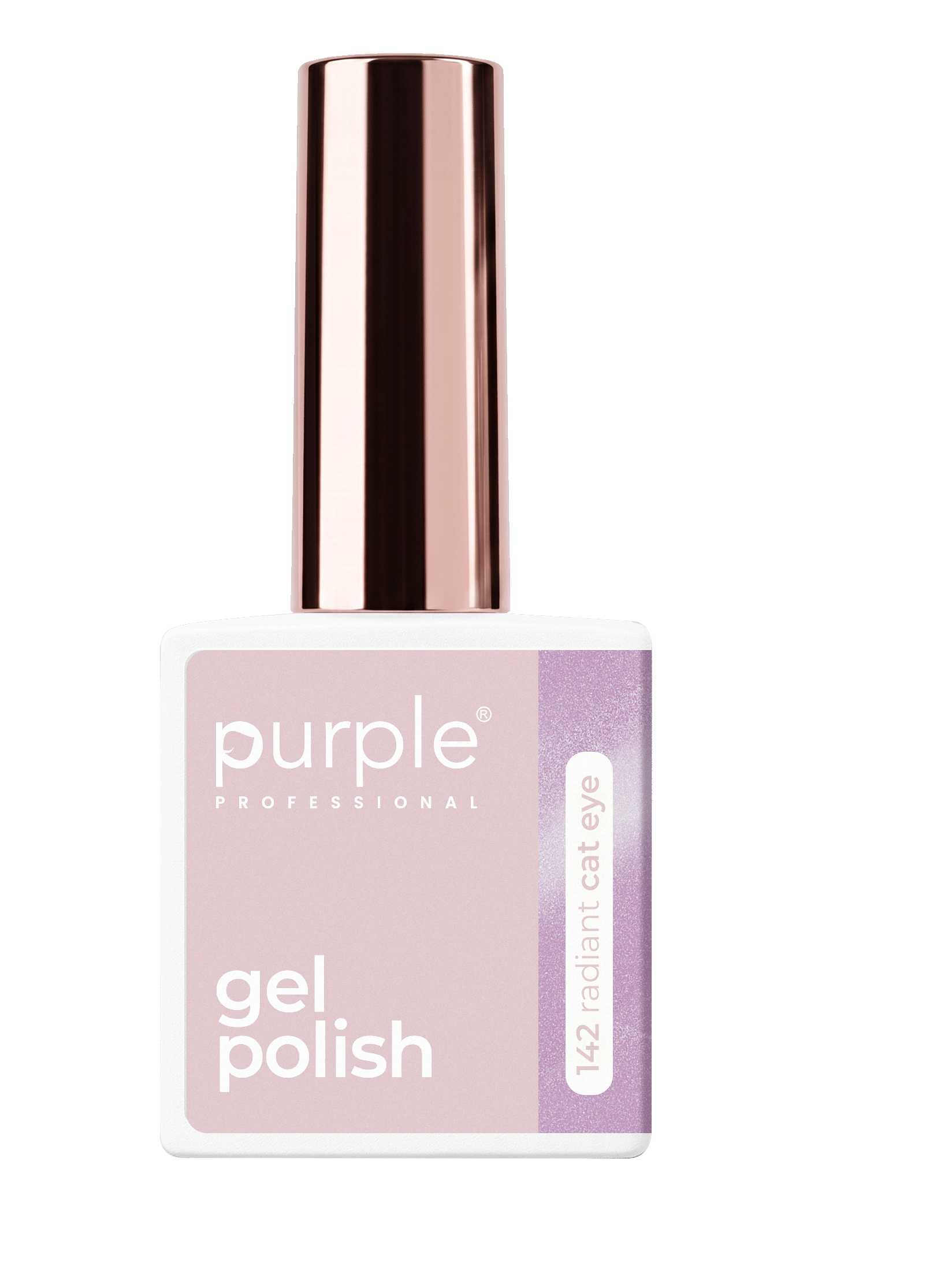 P142-1 Purple Professional Gel Polish 142 Radiant Cat Eye 10ml (P.142) - Afbeelding 1