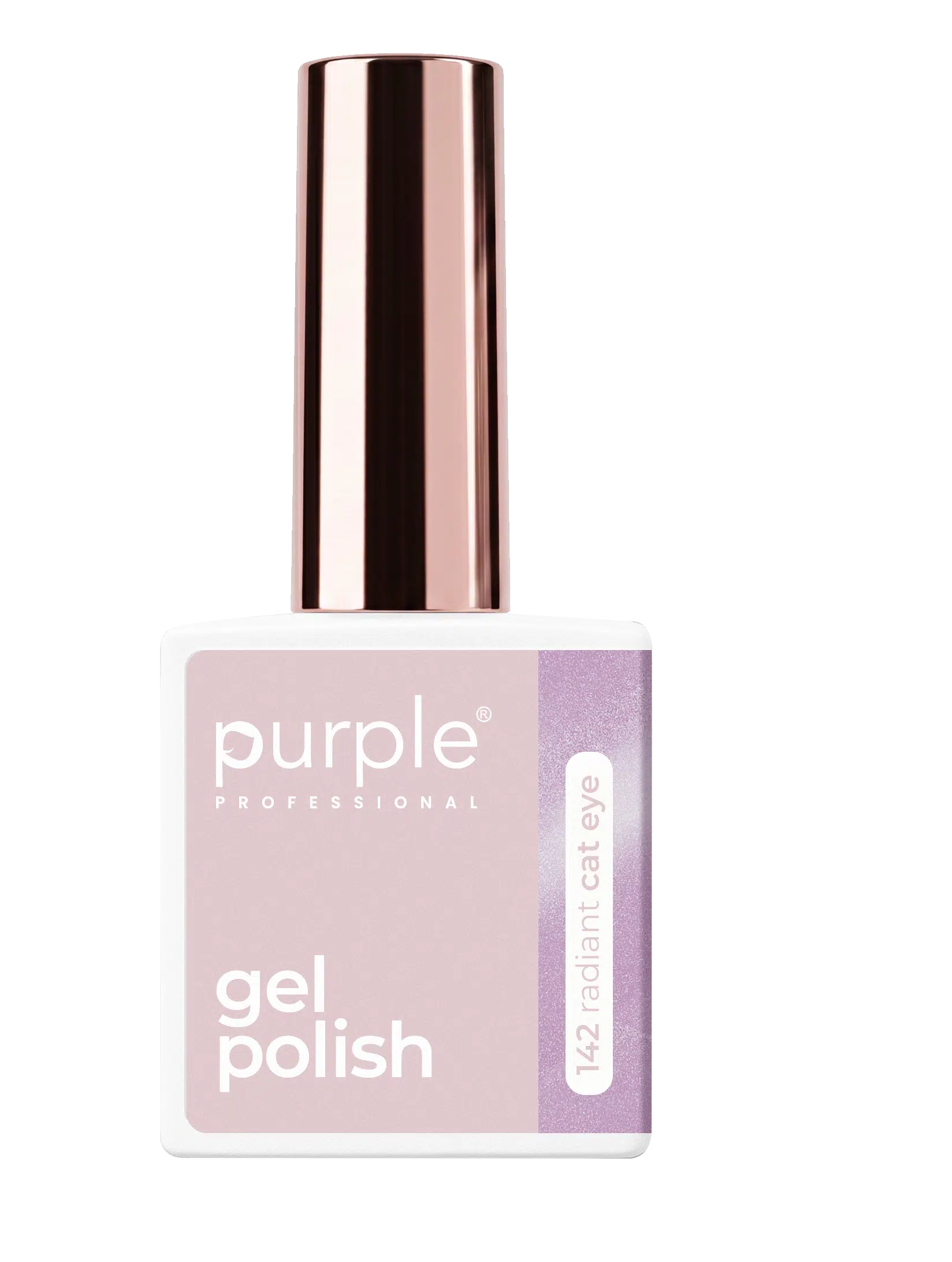 P142-1 Purple Professional Gel Polish 142 Radiant Cat Eye 10ml (P.142) - Afbeelding 1