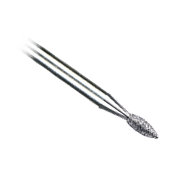Purple Professional Russian Manicure Oval Drill 1.8x4.5mm (medium) (P3018) - close-up