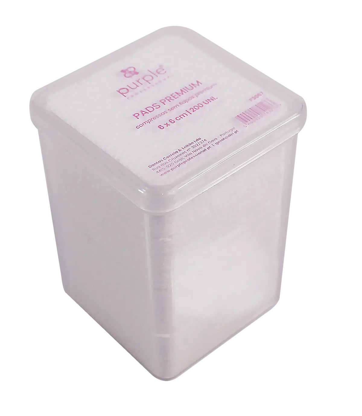 Purple Professional Micro-Perforated Premium Pads 200uni (P3067) - Afbeelding 2