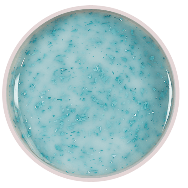 Purple Professional Builder Gel Pudding Marmor Blue Water 15gr (P2772) - kleur