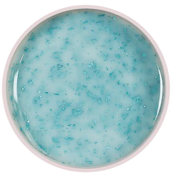 Purple Professional Builder Gel Pudding Marmor Blue Water 15gr (P2772) - kleur