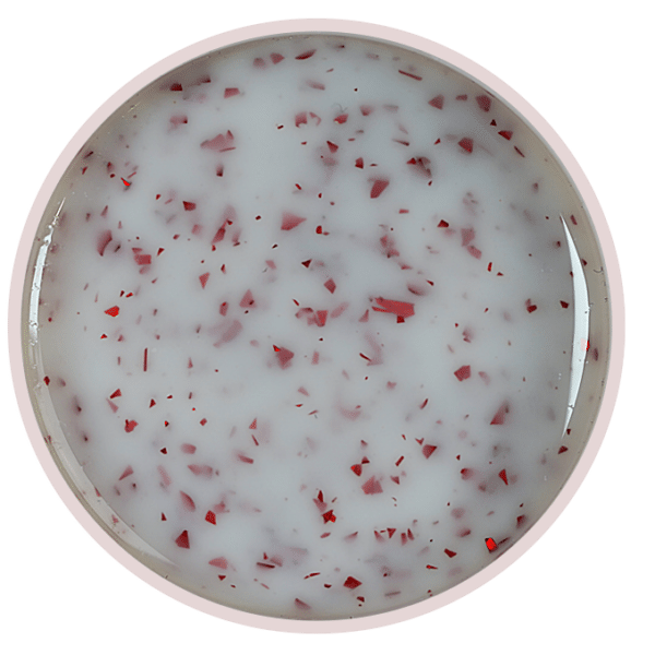 Purple Professional Builder Gel Pudding Marmor Icy Cherry 15gr (P2773) - kleur
