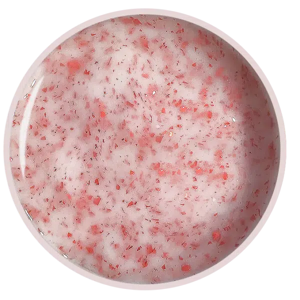 Purple Professional Builder Gel Pudding Marmor Red Glaze 15gr (P2775) - kleur
