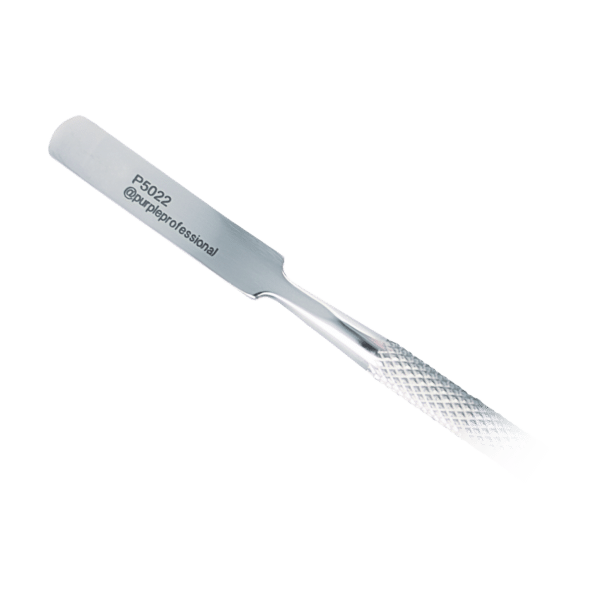 Purple professional Premium Rectangular Spatula - Japanese Stainless Steel (P5022) - close-up