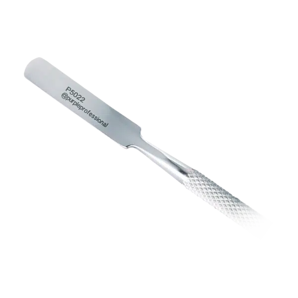 Purple professional Premium Rectangular Spatula - Japanese Stainless Steel (P5022) - close-up