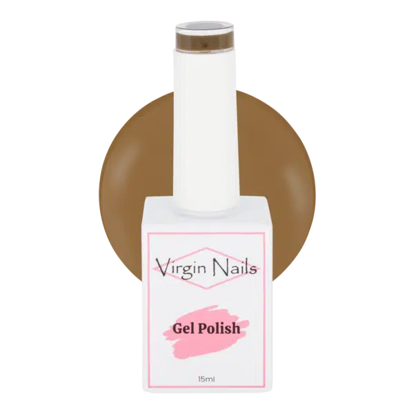 Virgin Nails Gelpolish "Toasted Caramel" HEMA vrij